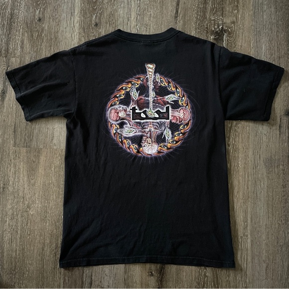 Vintage 2000'S Anvil TOOL band T-shirt size M - Picture 4 of 6